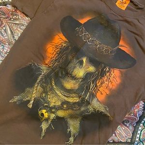 Grunge Halloween Scarecrow Tee 🍂🎃